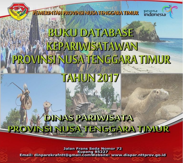 Buku Database Kepariwisataan Provinsi Nusa Tenggara Timur Tahun 2017