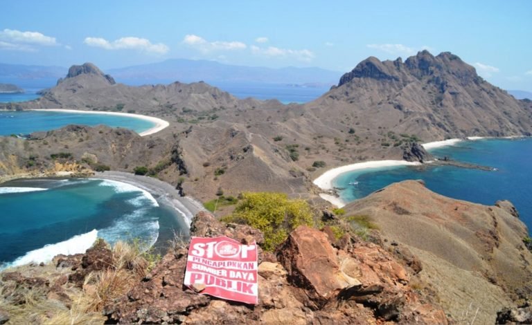 Akal Bulus KLHK di Pulau Padar, Taman Nasional Komodo